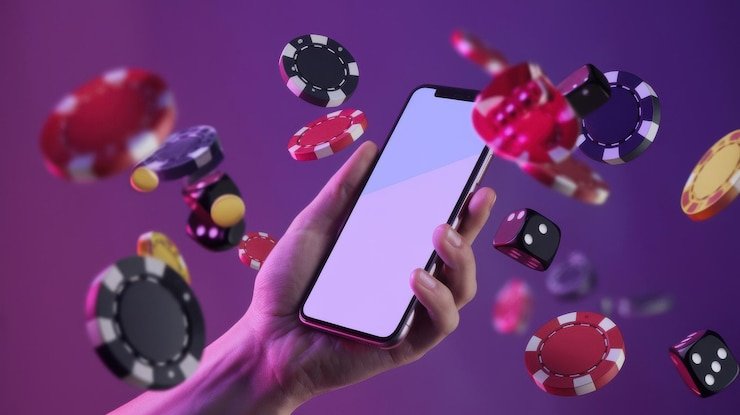 Tampilan meja Lightning Baccarat live dealer dengan studio multi-kamera di tokyoslot
